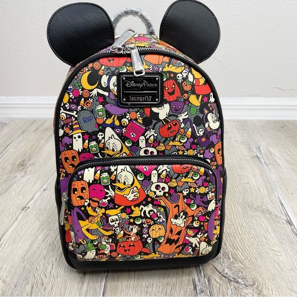 Disney Halloween Loungefly Backpack - Picture 6 of 8